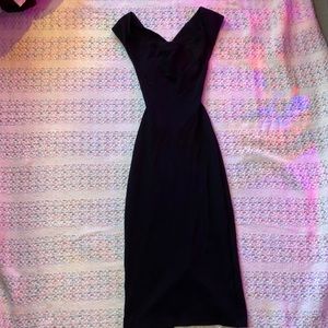 XS black American Apparel cocktail dress